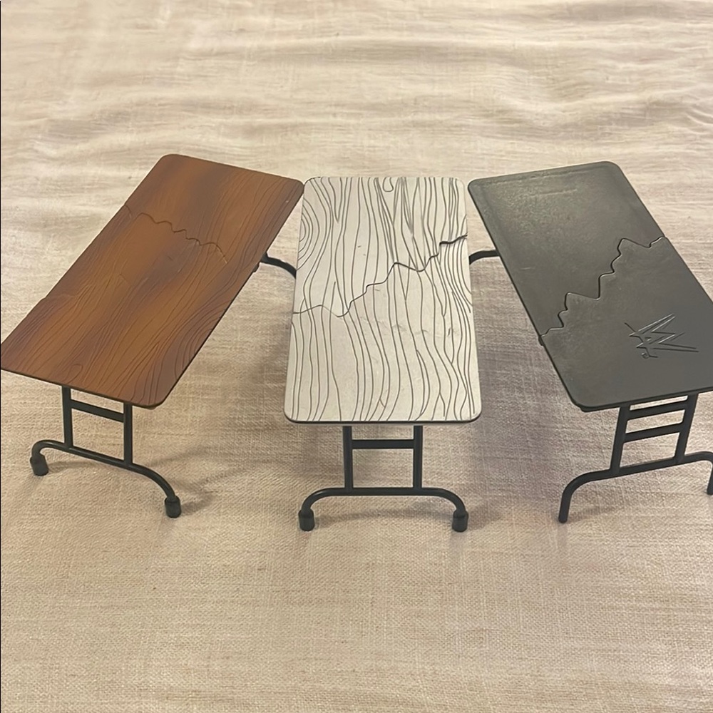 WWE (3) Breakaway Tables Ringside Collectables